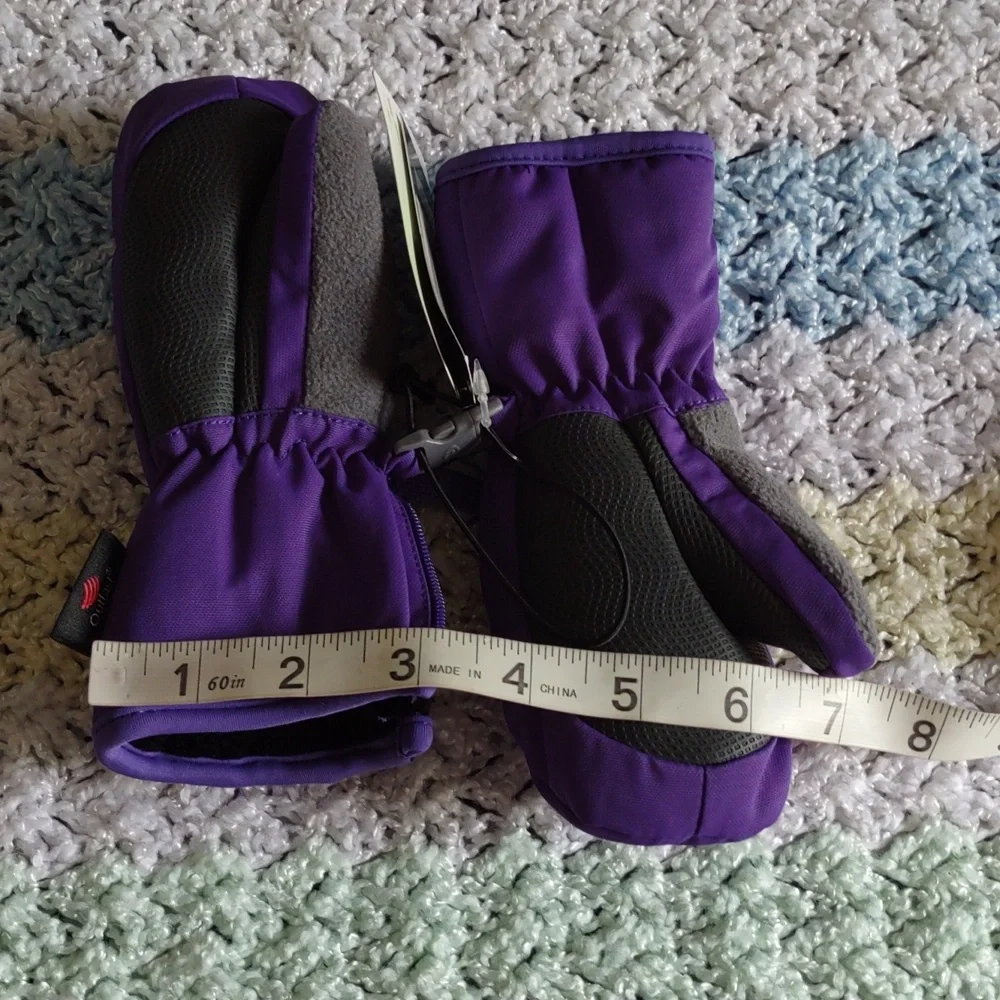 Head XXS Jr. Ski Mitten Purple Dupont Sorona - Picture 4 of 13